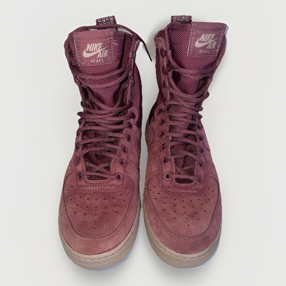 Nike Air Force 1 SF AF1 Women's Size 6.5 Vintage Wine Force is Female AJ1700-600